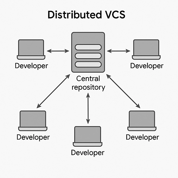 معماری vcsهای متمرکز